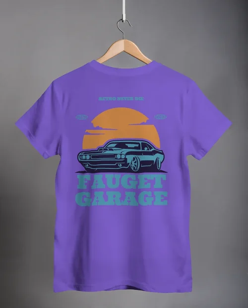 Minimalist T-Shirt Mockup on Wooden Hanger