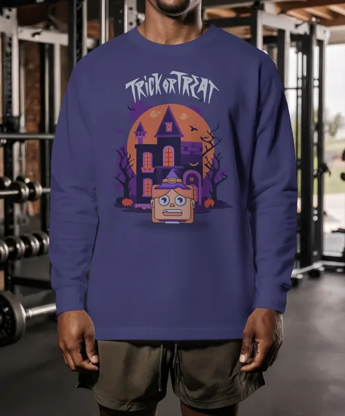 Stylish Sweatshirt Mockup for Fitness Enthusiasts