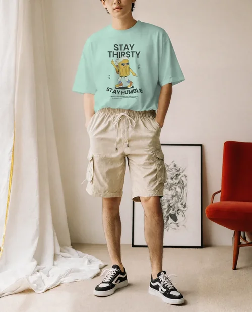 Casual T-Shirt Mockup for Modern Fashion