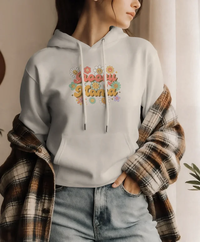 Stylish Mockup of a Cozy Hoodie in Natural Light