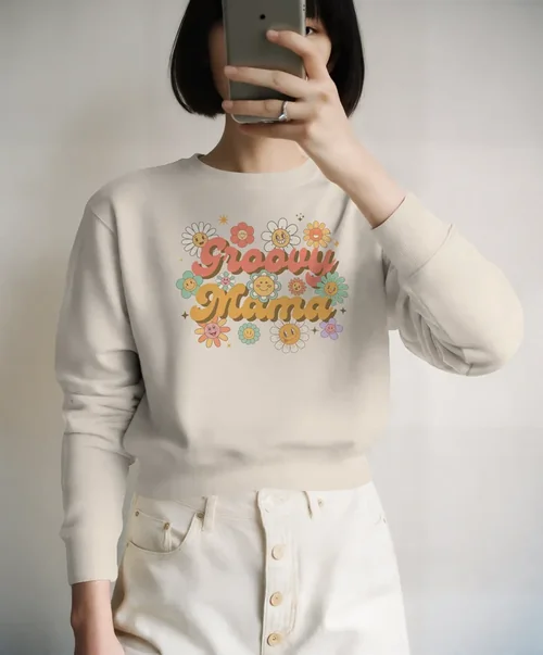 Casual Sweatshirt Mockup for Modern Fashion Photography