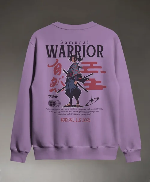 Pastel Lavender Sweatshirt Mockup for Stylish Comfort