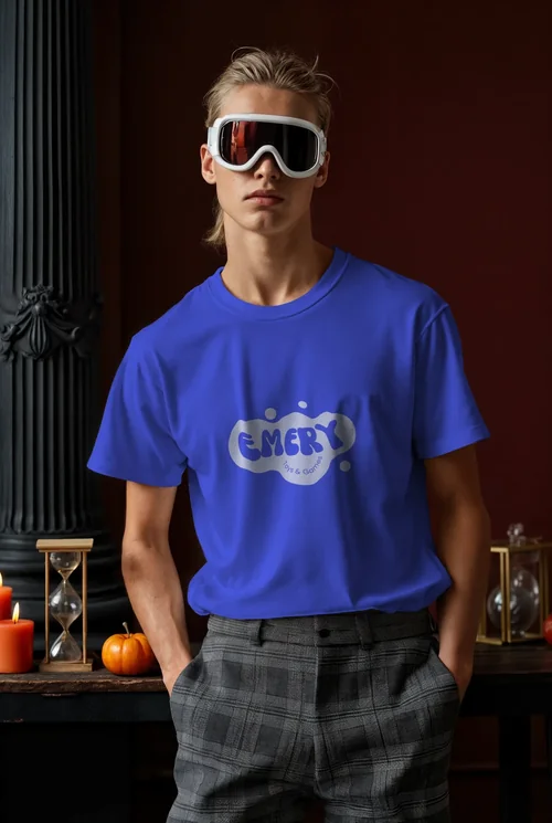 Stylish T-Shirt Mockup for Luxury Fashion Campaign