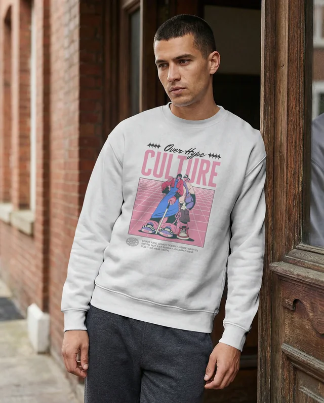 Casual Urban Sweatshirt Mockup for Modern Style