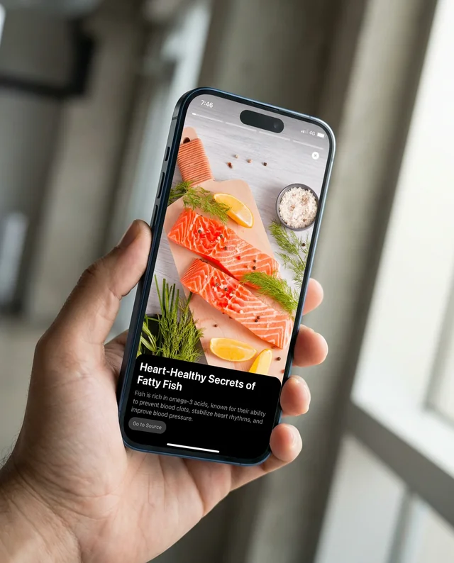 Modern iPhone Mockup in Hand with Blank Screen