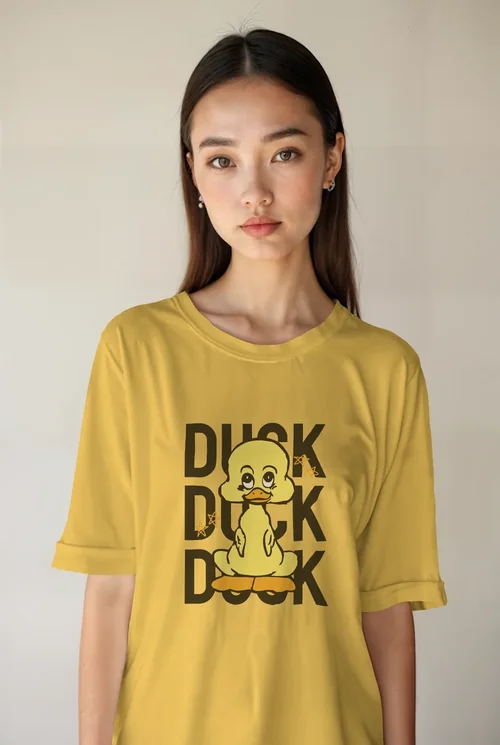 Soft Neutral Background T-Shirt Mockup with Elegant Colors