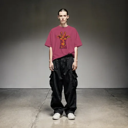 Minimalist Mockup T-Shirt with Neutral Background Colors