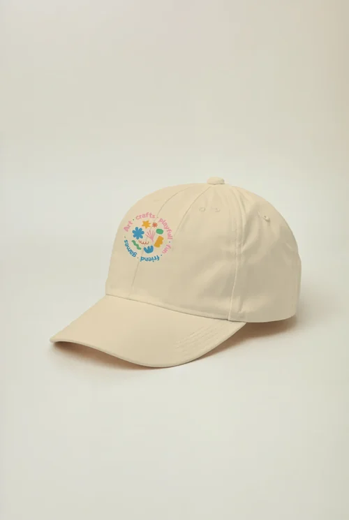 Stylish Mockup of a Solid White Baseball Cap