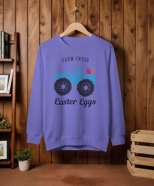 Cozy Mockup of a Classic White Sweatshirt