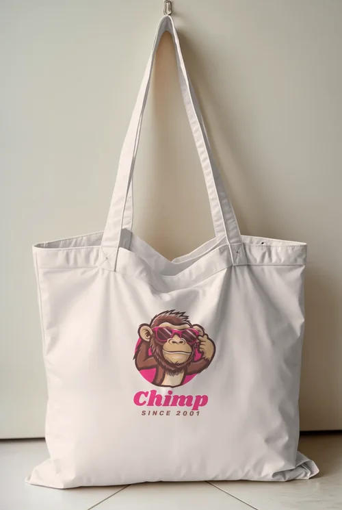 Modern Tote Bag Mockup - Minimalist Design & Style