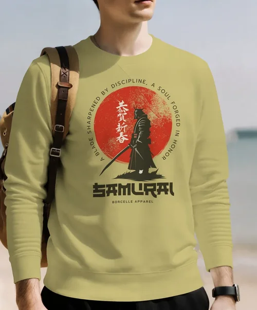 Stylish Mockup of a Sweatshirt on the Beach