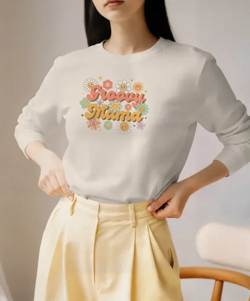 Stylish Sweatshirt Mockup for Cozy Indoor Scenes