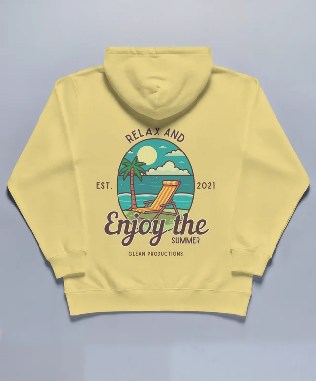 Minimalist Mockup of a Cozy White Hoodie