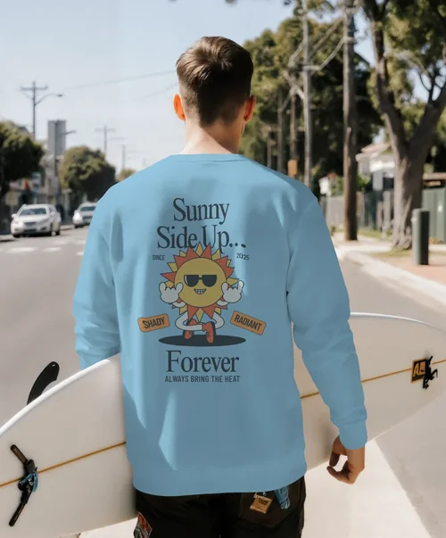 Stylish Sweatshirt Mockup for Summer Vibes
