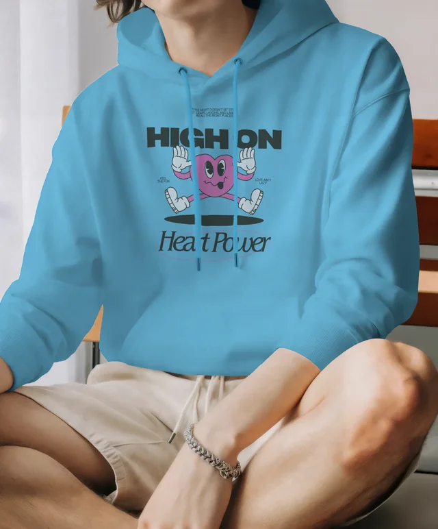 Stylish Hoodie Mockup in a Cozy Room Setting