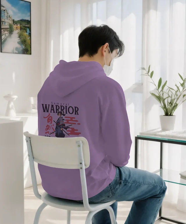 Stylish Hoodie Mockup in a Bright Indoor Setting