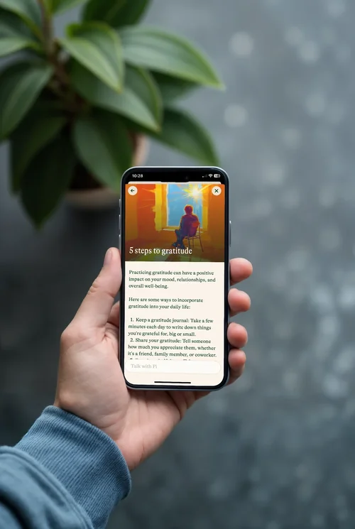 Modern iPhone 16 Pro Max Mockup in Hand - Minimalist Design