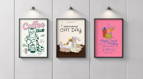 Minimalist Mockup of a Modern Billboard Design