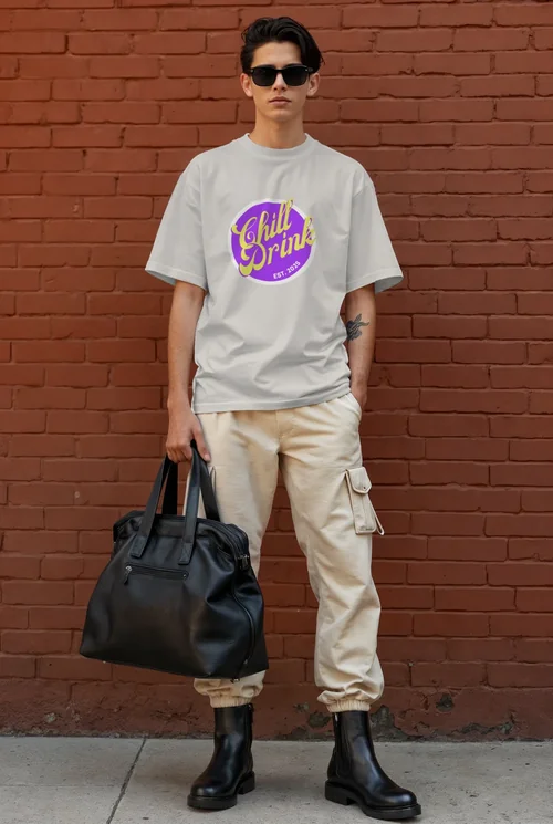 Stylish T-Shirt Mockup for Luxury Fashion Campaign