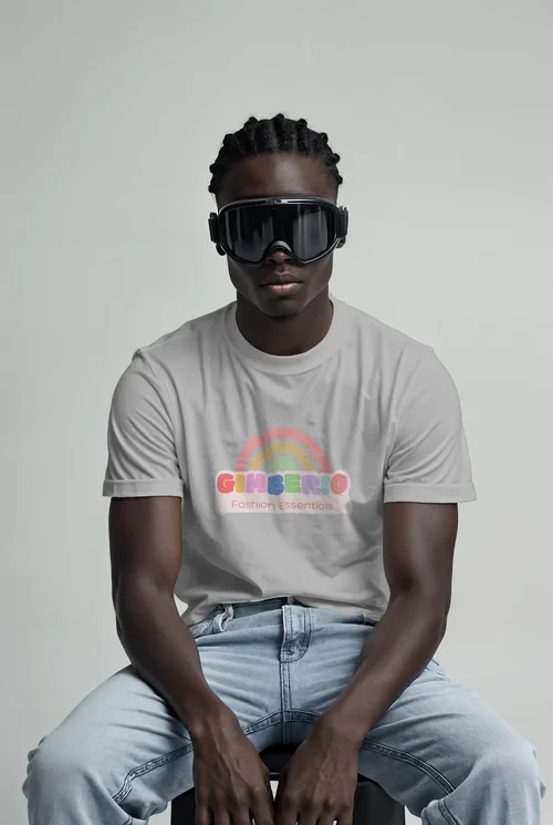 Stylish Mockup of a T-Shirt with Minimalist Aesthetic