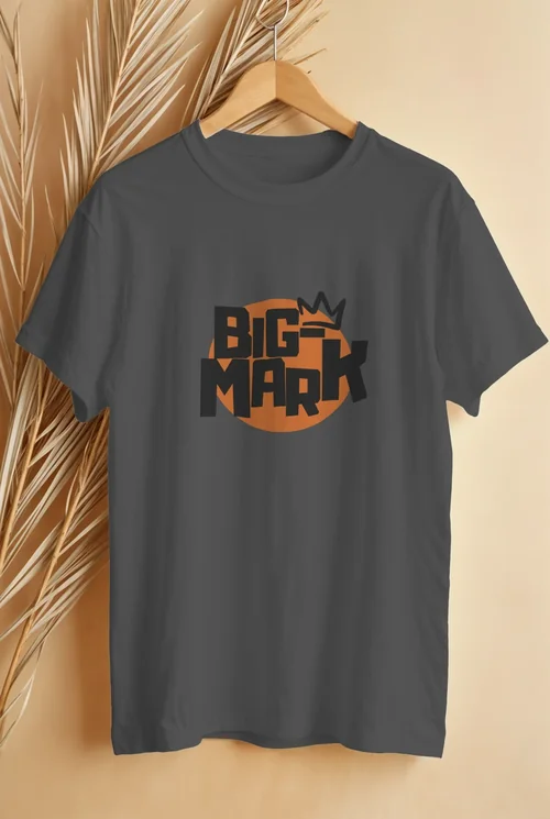 Minimalist White T-Shirt Mockup Against Beige Background