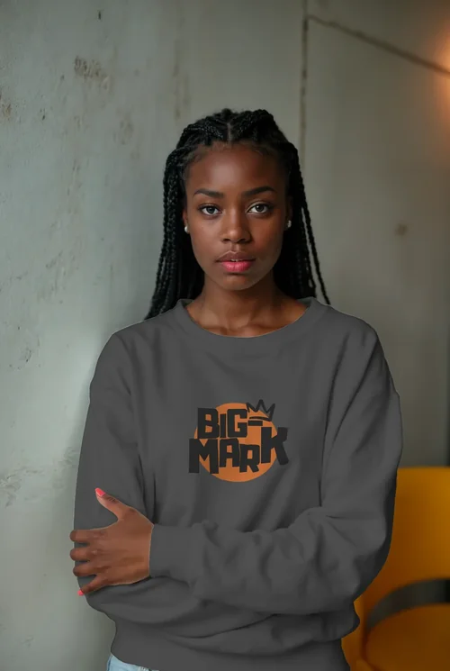 Stylish Mockup of a Cropped Sweatshirt for Modern Fashion