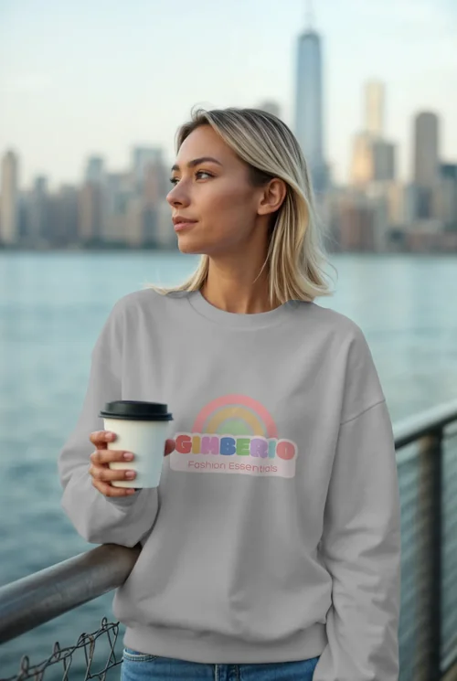 Mockup of Relaxed-Fit Sweatshirt for Everyday Style