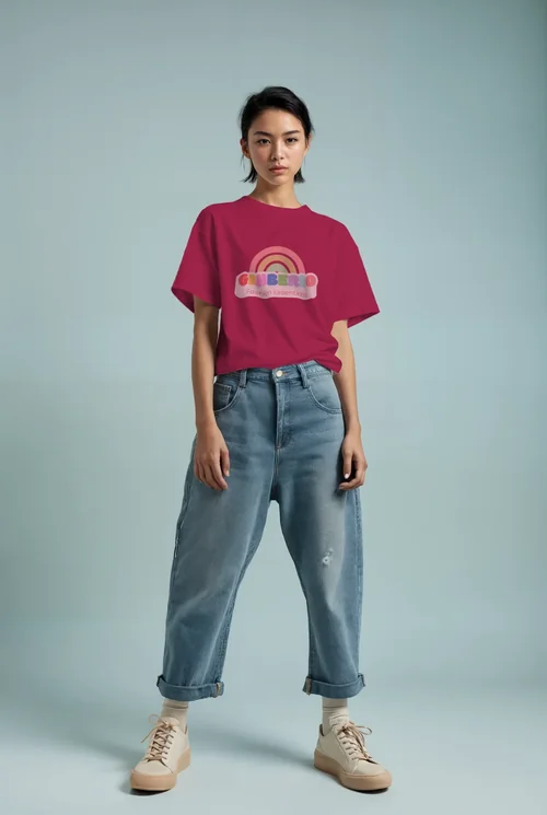 Stylish T-Shirt Mockup for Modern Fashion Campaign