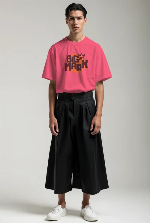 Contemporary T-Shirt Mockup for Fashion Campaign