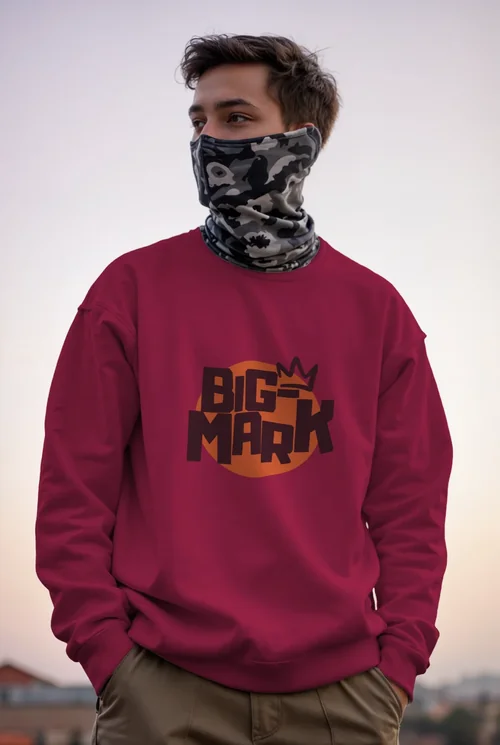 Mockup of Casual Sweatshirt for Streetwear Style