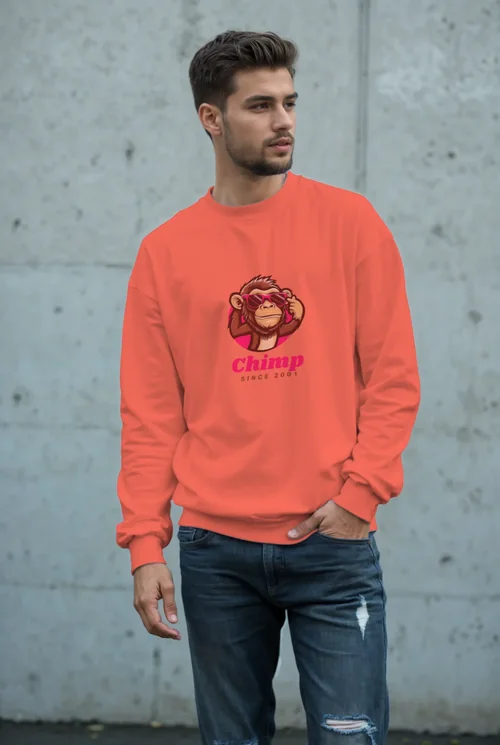 Mockup of Casual Oversized Sweatshirt for Modern Style