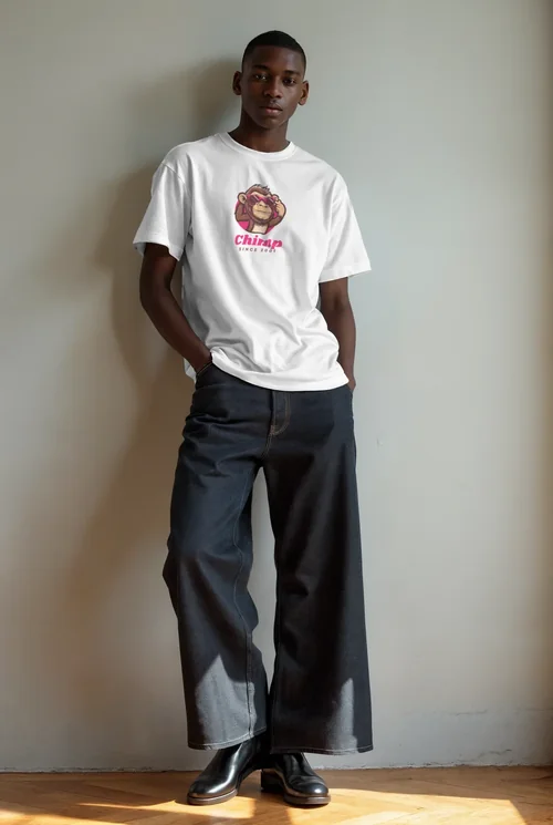 Stylish T-Shirt Mockup for Minimalist Fashion Campaign