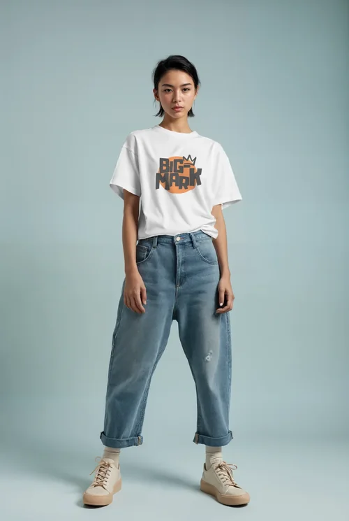 Stylish T-Shirt Mockup for Modern Fashion Campaign